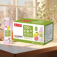 益力添箱装100%柠檬芭乐汁复合果汁饮料628mlx15瓶