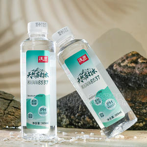沃浪瓶装天然苏打水369ml