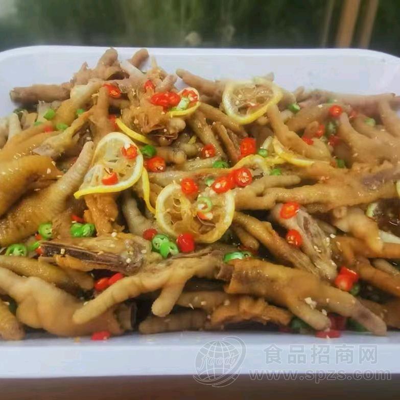 网红柠檬鸡爪