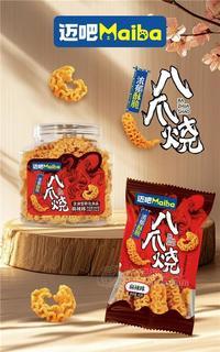 迈吧麻辣味八爪烧膨化食品