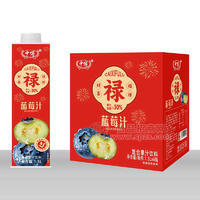 中博蓝莓汁复合果汁饮料1.5LX6瓶