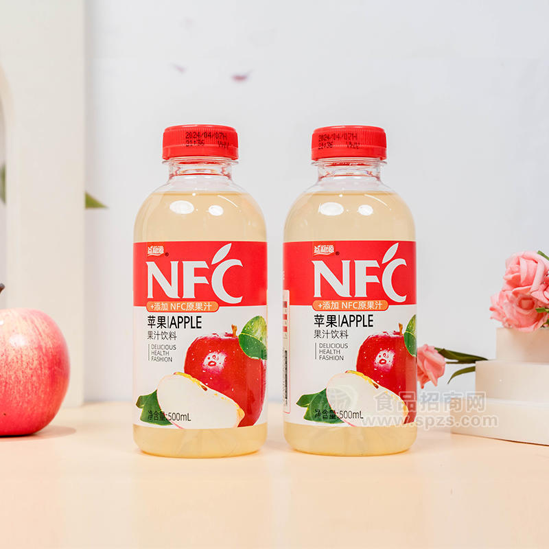 益和源NFC系列苹果汁500ml果汁饮料