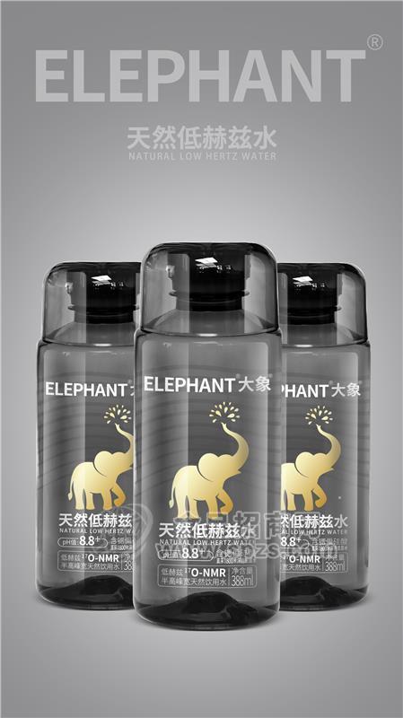 大象天然低赫兹水388ml