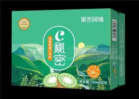 果然风情猕猴桃果汁饮料箱装