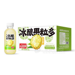 益和源冰酿菠萝复合果粒果汁饮料420mlx15瓶