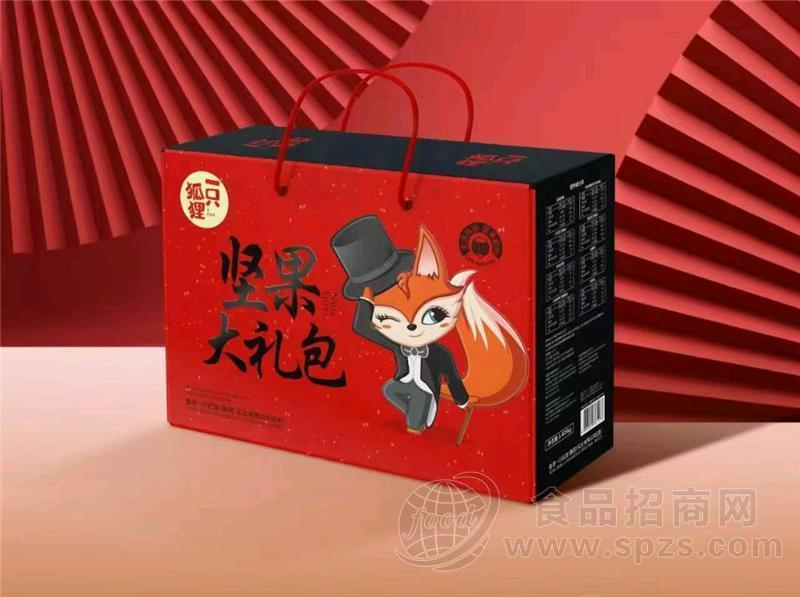 一只狐狸坚果干果礼盒-坚果大礼包-1170g