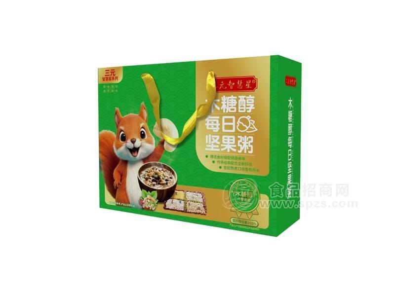 三元木糖醇每日坚果粥方便食品
