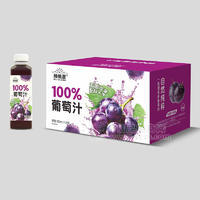 维他星100%葡萄汁果汁饮料400mlx15瓶