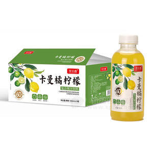 豫浪鑫卡曼橘柠檬复合果汁饮料500mlx15瓶