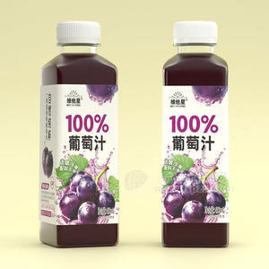 维他星100%葡萄汁果汁饮料400ml