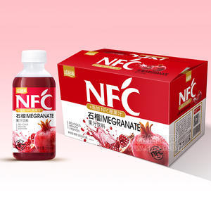 益和源NFC系列石榴汁500ml果汁饮料