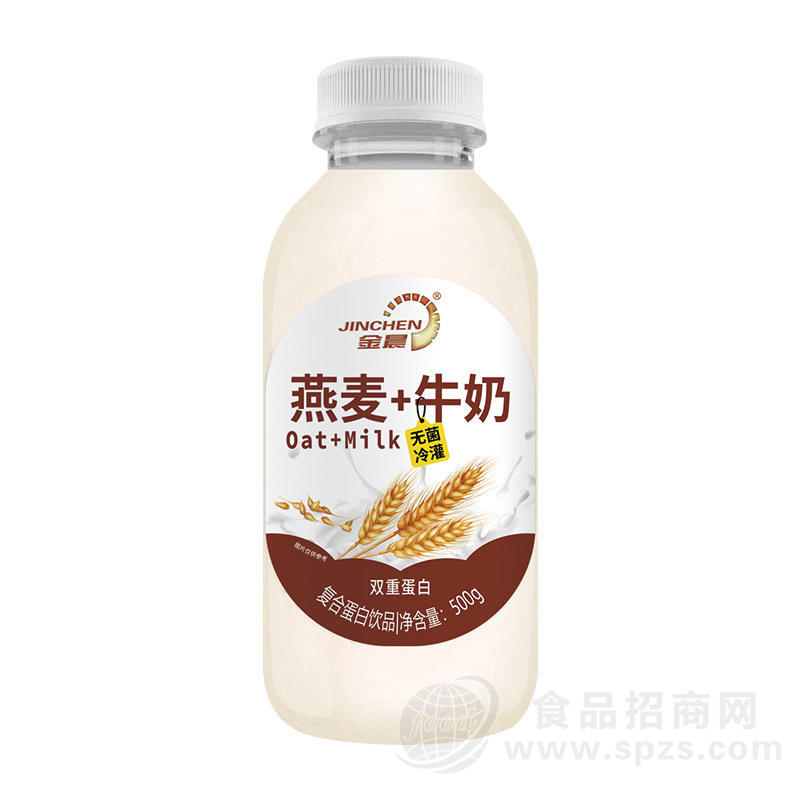 金晨燕麦+牛奶复合蛋白饮品500g
