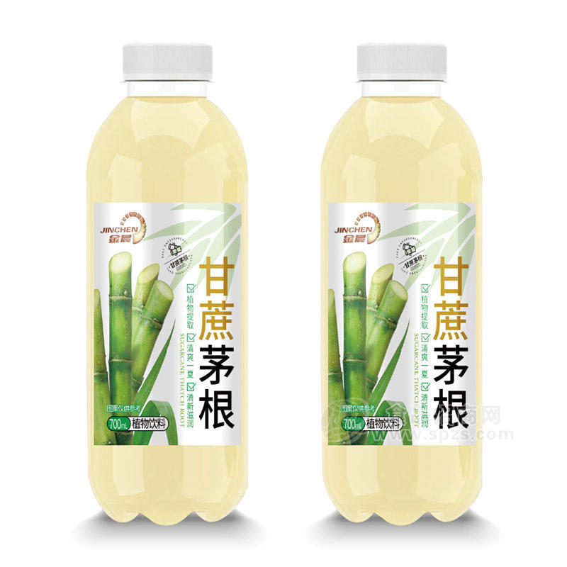 金城甘蔗茅根植物饮料700ml