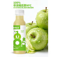 搬砖松鼠100%NFC苹果汁饮料325ml