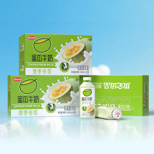 优全出品蜜瓜牛奶乳酸菌饮品乳饮料450mlx15瓶