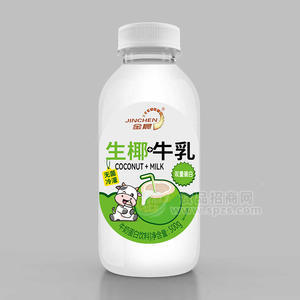 金晨无菌冷灌生椰牛乳牛奶蛋白饮料500g