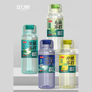 众口妙苏打天然水饮品600ml