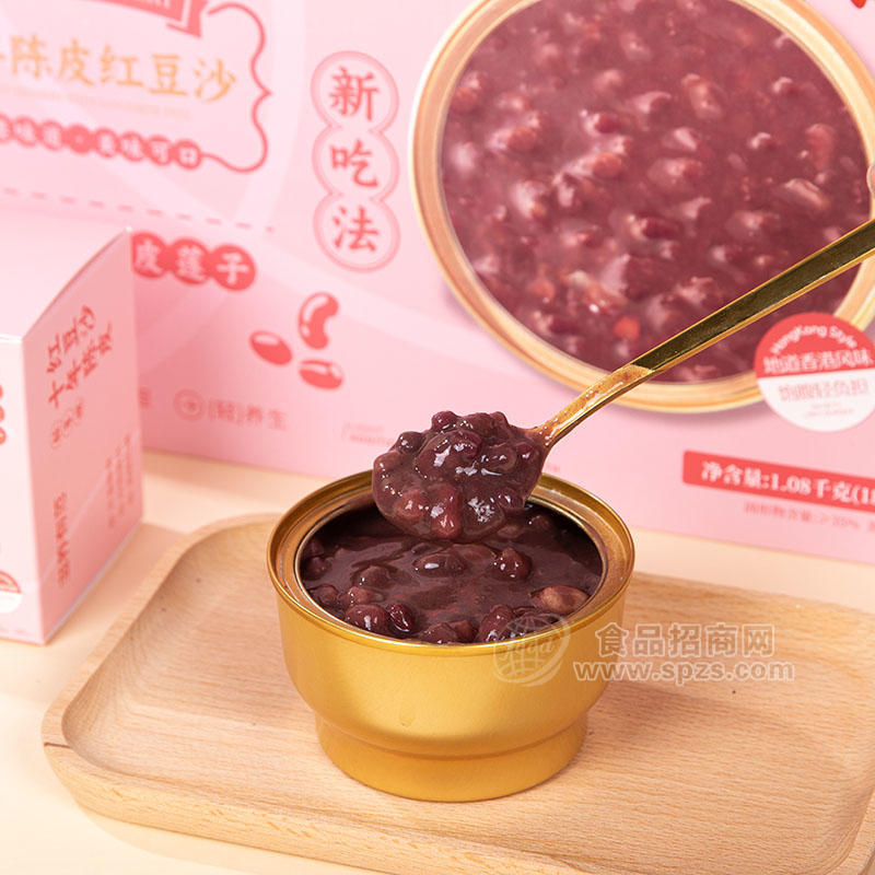 即食陈皮红豆沙OEM贴牌定制代工厂