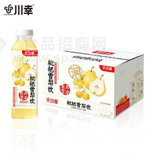 川幸枇杷雪梨饮植物饮料600mlx15瓶