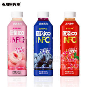 玉川果先生益生元果肉果汁饮料600ml