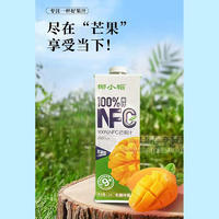 椰小帽无菌冷罐100%NFC芒果汁饮料1.25L