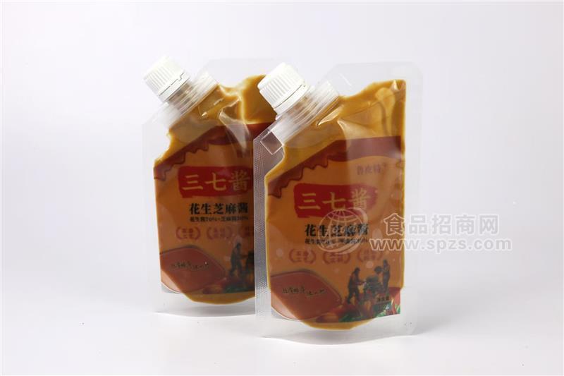 鲁皮特花生芝麻酱三七酱调味品110g