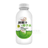 金晨鲜椰汁椰子水植物饮料500g
