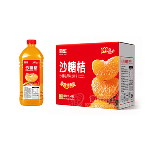 萄滋沙糖桔风味饮料2LX6瓶