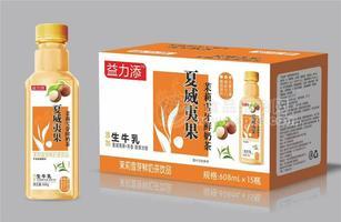 益力添夏威夷果茉莉雪芽鲜奶茶饮品608ml