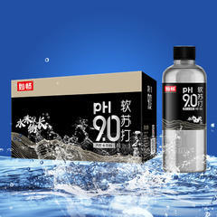 妙畅软苏打苏打水饮料590mlx15瓶