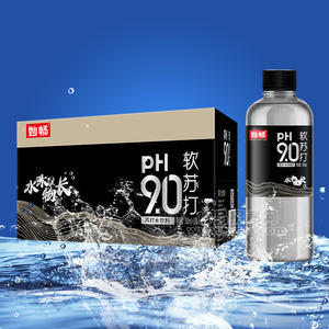 妙畅软苏打苏打水饮料590mlx15瓶