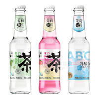 茉莉秘充气型茉莉花茶味茶酒275ml