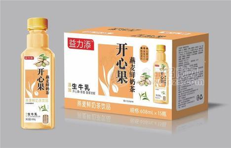 益力添开心果燕麦鲜奶茶饮品608ml
