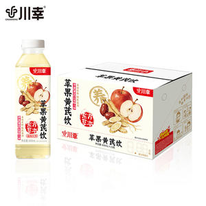 川幸苹果黄芪饮植物饮料600mlx15瓶
