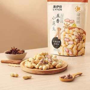 来伊份五香小花生138g炒货下酒菜下午茶办公室零食团购
