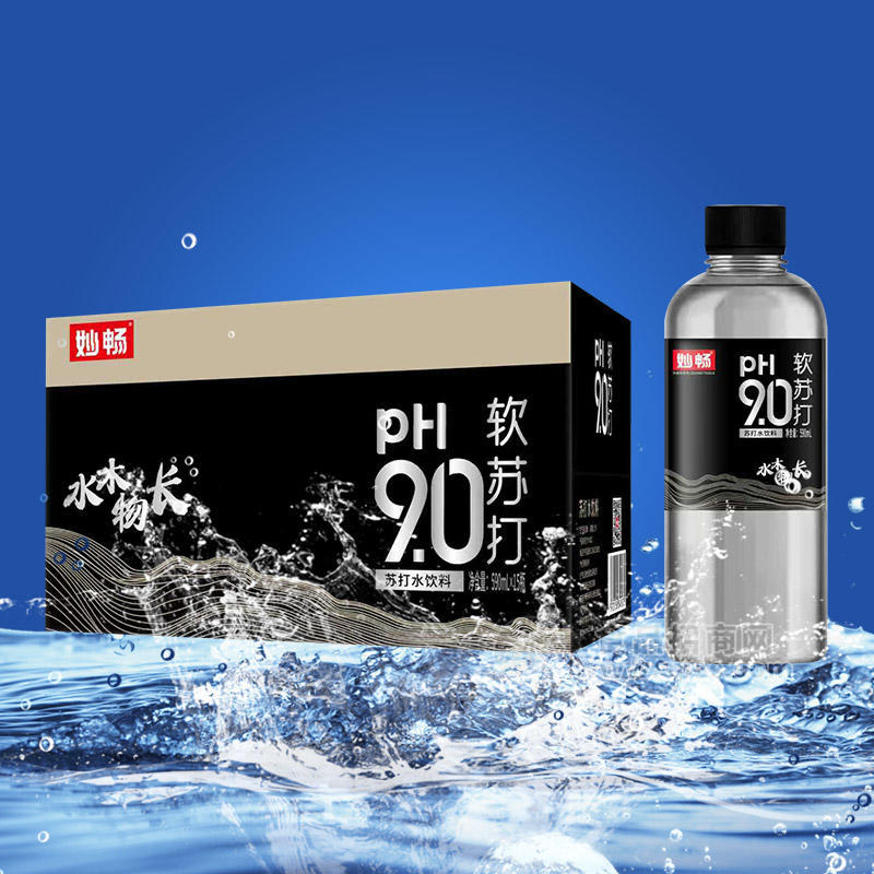 妙畅苏打水饮料500mlx15瓶