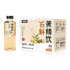 律动星球养生水石斛黄精饮植物饮料500mlx15瓶