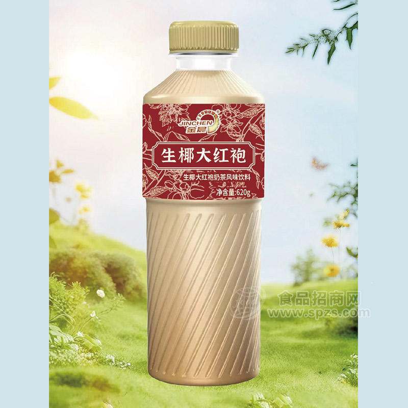 金晨生椰大红袍奶茶风味饮料620g
