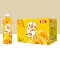 众雪冷榨金芒果复合果汁饮料1LX12瓶