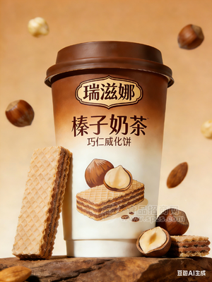 榛子巧克力威化饼干