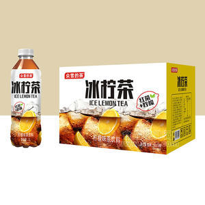 众雪的茶柠檬味茶饮料1LX12瓶