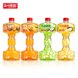 玉川果园哑铃瓶系列复合果汁饮料1.5L