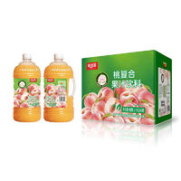 味优滋桃复合果汁饮料2.55Lx6瓶