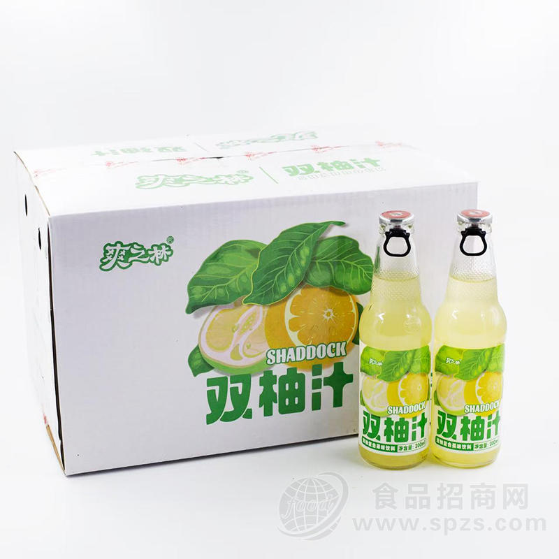 爽之林双柚汁瓶装果汁饮料300ml