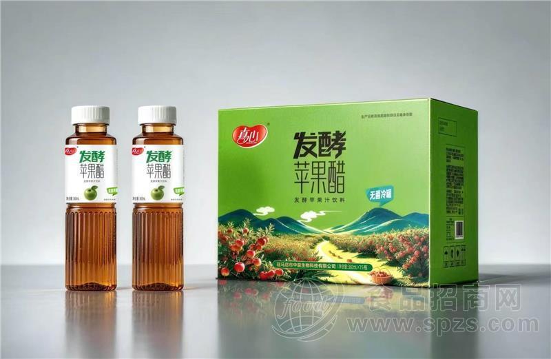 真心发酵苹果醋发酵苹果汁饮料360ml