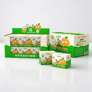 萌希昔胡萝卜鲜橙汁100mlx6袋