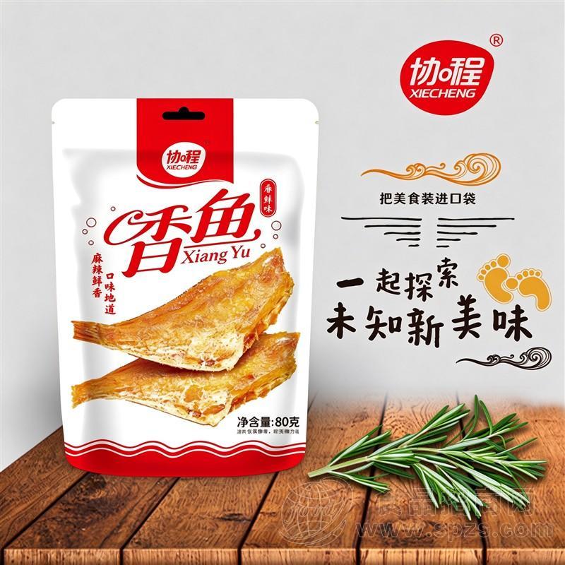 协程香鱼香辣味休闲零食80克