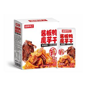 湘辣特工酱板鸭魔芋干香辣味12gx20袋