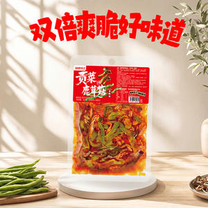 湘辣特工贡菜鹿茸菇香辣味休闲食品100g