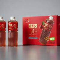 真心陈皮山楂汁混合果汁饮料1.25l
